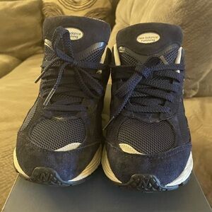 New Balance Deep Blue Running Shoes
